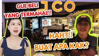 AKU BELI BARANG TERMAHAL DI J.CO!! Staffnya bingung ketemu SULTAN!! 