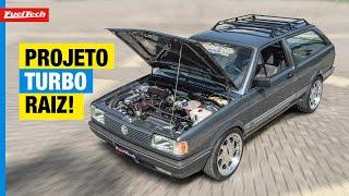 Parati GLS Turbo com FT450! A paixão de pai para filho com a receita perfeita para diversão diária!