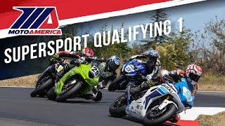 Supersport Qualifying 1 at Ridge Motorsports Park 2024 | MotoAmerica