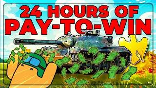 I Spent 24 HOURS as a PAY-TO-WIN Player In War Thunder!