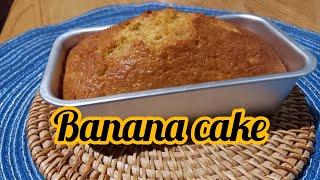 Fluffy Banana cake:paano gumawa ng banana cake recipe??