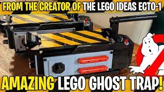 This LEGO Ghostbusters Ghost Trap from LEGO Ideas creator is INCREDIBLE!