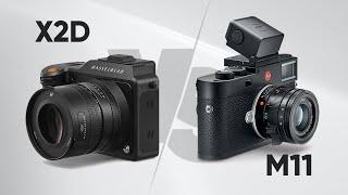 Hasselblad X2D vs Leica M11 - Battle Of Luxury Camera!