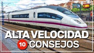  10 CONSEJOS para aprovechar el tren de ALTA VELOCIDAD en España al máximo  #158