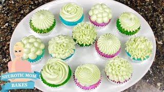 Buttercream Piping Tips and Techniques | Neurotic Mom Bakes