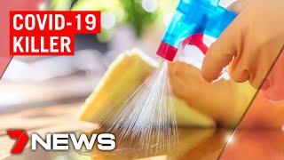 COVID-19 Killer: The first Aussie disinfectant proven to kill the virus | 7NEWS