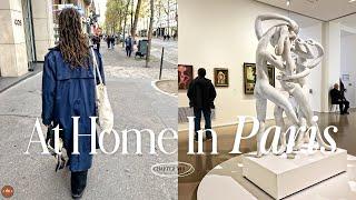 VLOG 09  |  Parisian life, French Pharmacy pickups & Skincare, Solo museum dates, Dinner. w/Friends.