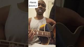 Beginners Guitar lesson in Hausa language. The style of Danmaraya Jos, and Babangida