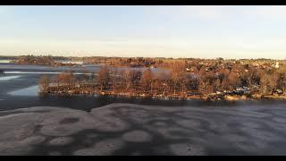 Drone view of Staffelsee Lake | Parrot Anafi