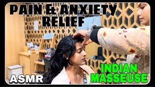 Infinity ASMR Deep Tissue Head & Neck Massage To Reduce Pain & Anxiety By Indian Masseuse #deepsleep