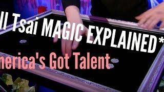 Visualist Will Tsai Card and Coin vanish magic trick explained!!