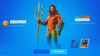 AQUAMAN SKIN und KOSTENLOSE Hacke freischalten!  Fortnite Woche 5 Aquaman Skin bekommen | Detu