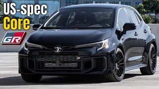 2025 Toyota GR Corolla Manual Transmission US Spec in Black