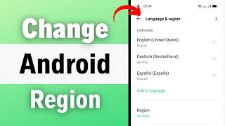 How To Change Region On Any Android! (2023)