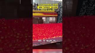 工人在水果中噴灑“添加劑”，瞬間就熟透了.....
