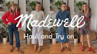 HUGE Madewell HAUL & Try On 2019 | Tiny Acorn