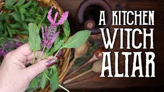 Making a Kitchen Witch Altar - A Witches Home Series- Magical Crafting