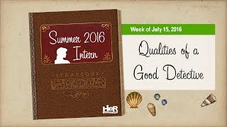 Qualities of a Good Detective | Nancy Drew Games | HeR Interactive