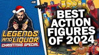 BEST ACTION FIGURES OF 2024 - Legends & Liquor MASSIVE Christmas Special #91