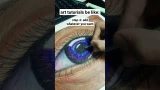 Every art tutorial at YouTube be like: #shorts #rayyan the artist
