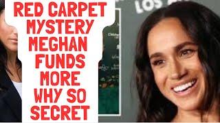 MISSING FUNDS, RED CARPET MYSTERY MEGHAN ? #meghan #meghanmarkle #royal