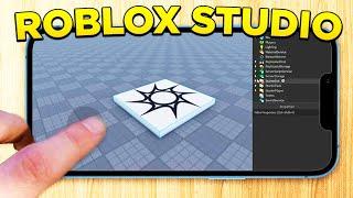 How to Get ROBLOX STUDIO on MOBILE.. (make games on roblox mobile 2025)