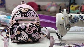 Sewing the Dreamer pack Mini Backpack by Fierce Kitten