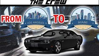 The Crew Beta | Los Angeles to Miami | Dodge Challenger SRT-8