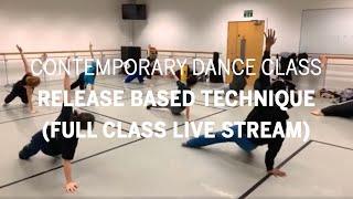 Contemporary Dance Class | Release Based Technique (full class live stream)