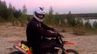 Евгений Морозов впервые попробовал эндуро.