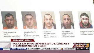 5 suspects arrested in California desert killings in dispute over marijuana, sheriff’s ...