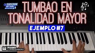 Como tocar tumbaos en cumbia facil y rapido. PIANO CUMBIAMBERO #7