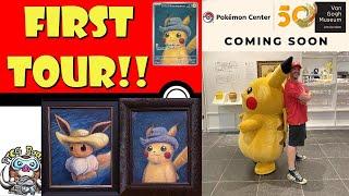 Pokémon Van Gogh Museum Tour! I was FIRST! Exclusive Merch Revealed! (Pokemon TCG News)