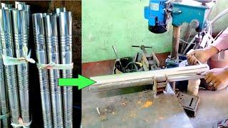 How To Make Ss Pipe Rinkal And Design Easy Step!