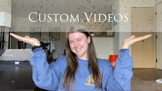 ASMR Custom Video Information