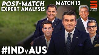 India vs Australia | (Post-Match Show) Expert Analysis | THE DP WORLD DRESSING ROOM | Match13 | ZA1K