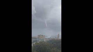 TORNADO en MÁLAGA por la DANA: IMPRESIONANTES IMÁGENES