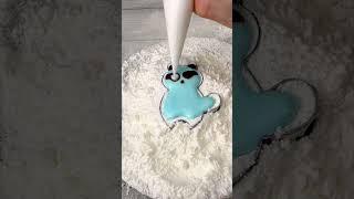 How to make blue marshmallow raccoons at home #foodiebeats #marshmallow #mellow #racoon