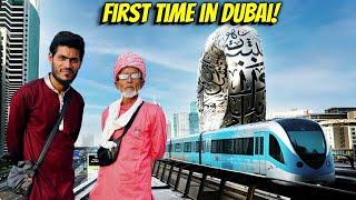 Dubai Through Villagers' Eyes - First Impressions Vlog! Tribal People Try