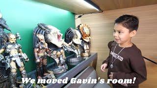 We moved Gavin's room! | Part 2 of 4