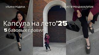 Летний гардероб без ошибок: капсула, которая работает