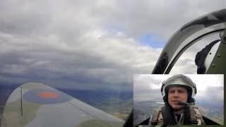 Spitfire flight from Goodwood