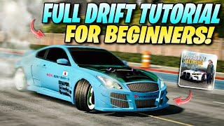 How to Drift in Car Parking Multiplayer! Full Beginners Tutorial! Android & IOS