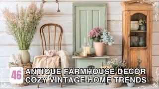 Antique Farmhouse Decor: Vintage Trends to Make Your Home Warm and Cozy