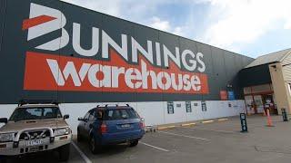 Shopping at BUNNINGS WAREHOUSE