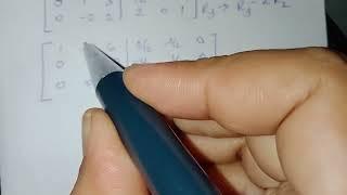 Gauss - Jordan method for finding the inverse of the matrix