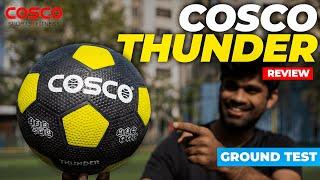 Football For Every Beginner Player ? | Cosco Thunder Football Review !!