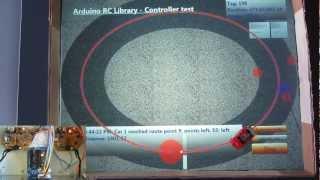 RC cars controlled by an Arduino Uno on a PixelSense 1.0 (Surface) table