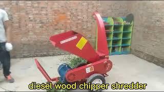 Hot Sale Wood Branch Shredder Garden Shredder Wood Chipper For Sale Wood Chipper Shredder Tractor