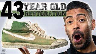 43 Year Old Nike Sneaker Restoration